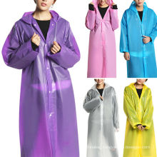 outdoor all color adult pvc rainwear